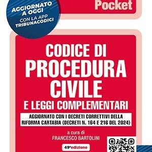 Codice di procedura civile e leggi complementari - pocket 2025
