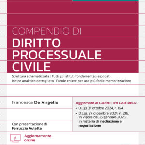 Compendio di Diritto Processuale Civile 2025 – D3