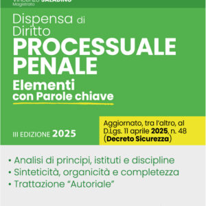 Dispensa di Procedura Penale 2025