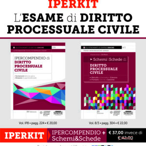IPERKIT L’Esame di Diritto Processuale Civile – IP8K