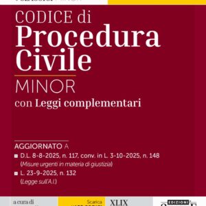 Codice di Procedura Civile Minor – 508/1