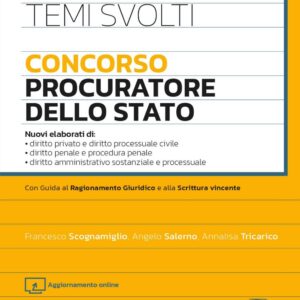 Temi Svolti – Concorso Procuratore dello Stato – CST1