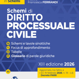 Schemi di Procedura civile 2026