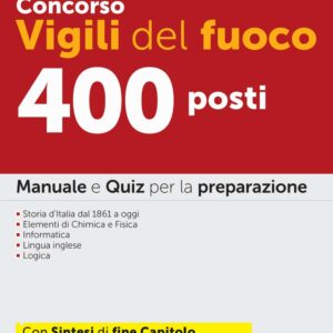 Concorso Vigili del fuoco 400 posti – Manuale – 338/2