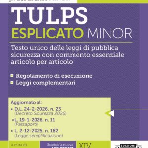TULPS esplicato Minor – E14/A