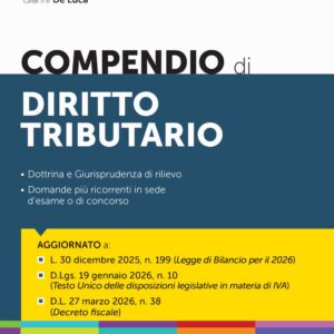 Compendio di Diritto Tributario – 14/2