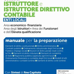 Concorsi Istruttore e Istruttore Direttivo Contabile Enti Locali – Manuale – 328/3