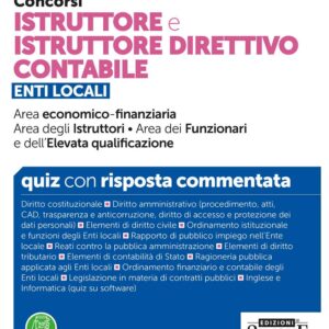 Concorsi Istruttore e Istruttore Direttivo Contabile – Quiz commentati – 328/3A