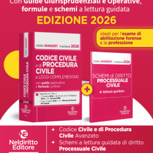 Codice civile e di procedura civile Avanzato 2026 con guide applicative, formule e schemi a lettura guidata per l'esame di avvocato e per la professione