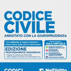 Codice Civile annotato con la giurisprudenza per l'Esame di avvocato 2026-2027