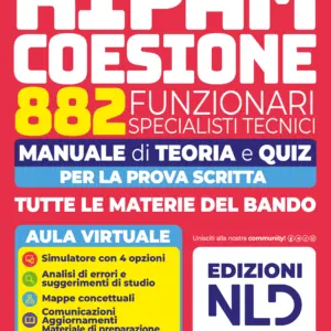 Concorso 2026 RIPAM coesione 882 specialisti tecnici Manuale di teoria