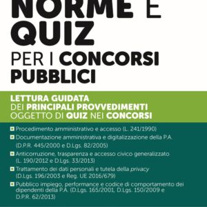 Norme e quiz per i concorsi pubblici – 328