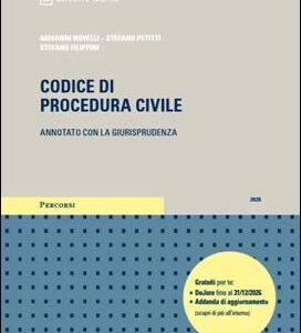 Codice di Procedura Civile Annotato con la Giurisprudenza 2026