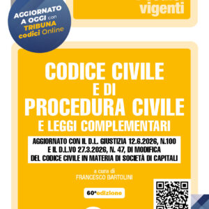 Codice civile e di procedura civile e leggi complementari - vigente
