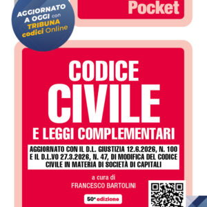 Codice civile e leggi complementari - pocket