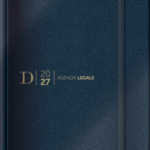 Agenda Legale Dike 2027 – 15 mesi – Leather Blu – ALD/LEATHER BLU