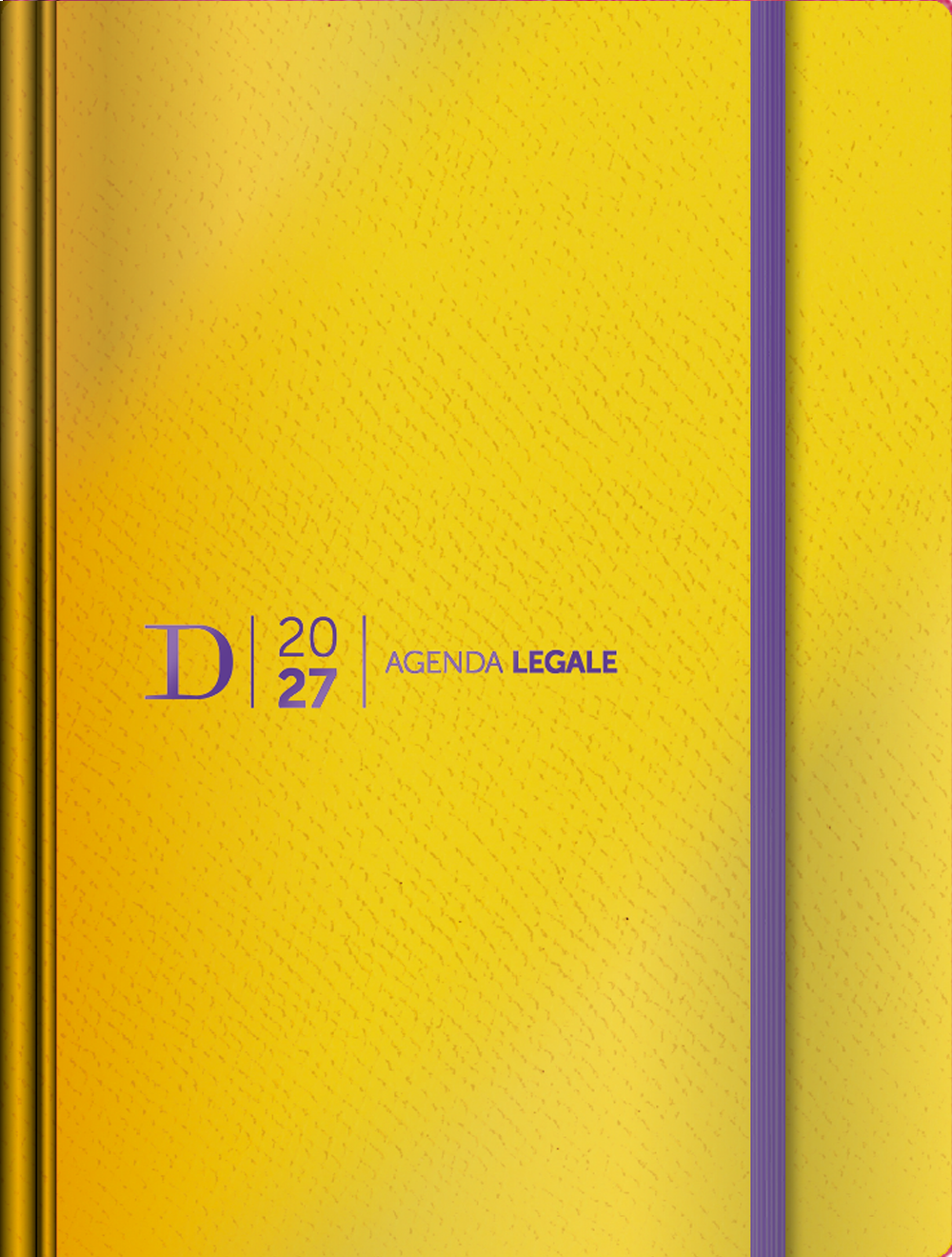 Agenda Legale Dike 2027 – 15 mesi – Gialla – ALD/GIALLA