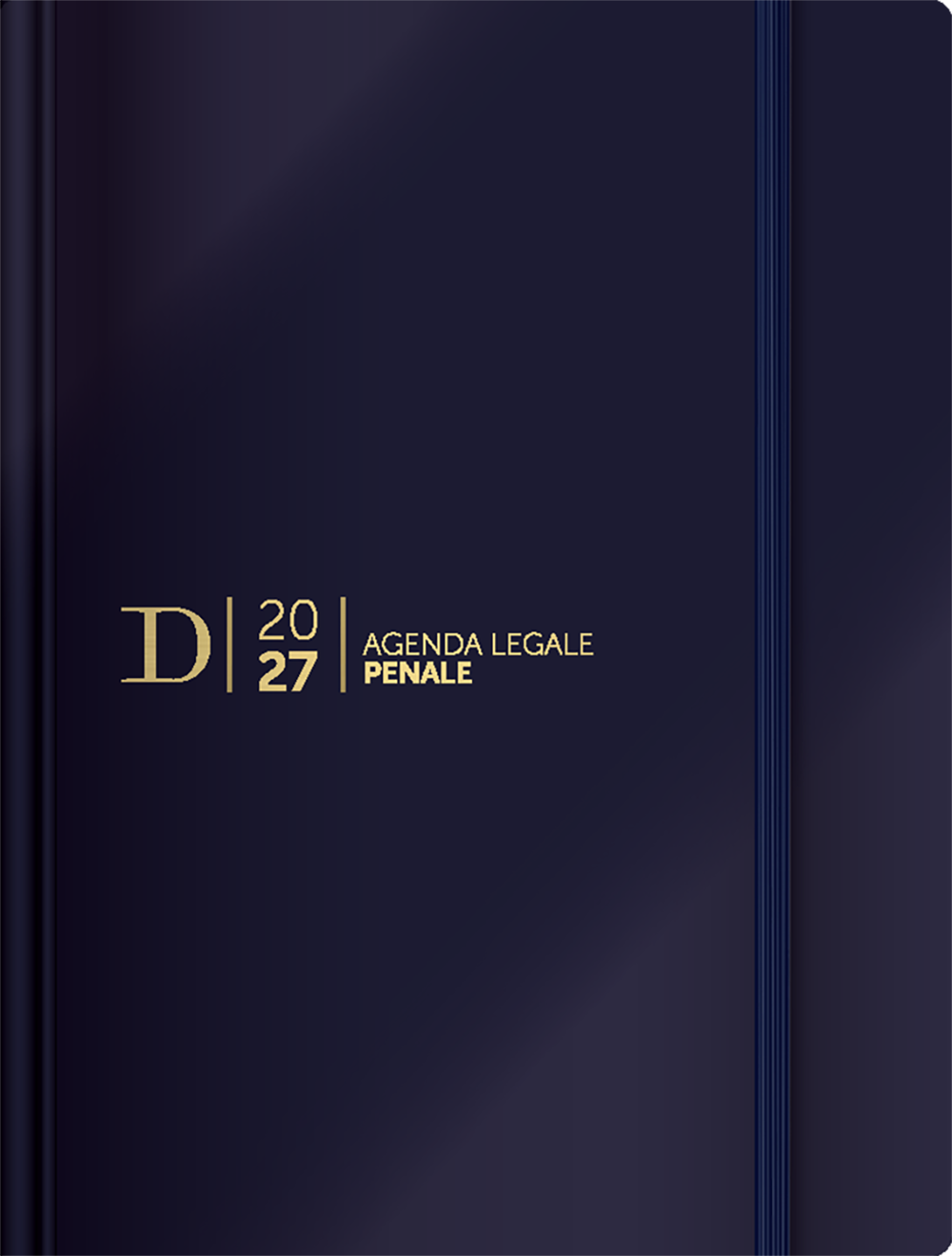 Agenda Legale Penale Dike 2027 – 15 mesi – Blu – ALDP/BLU