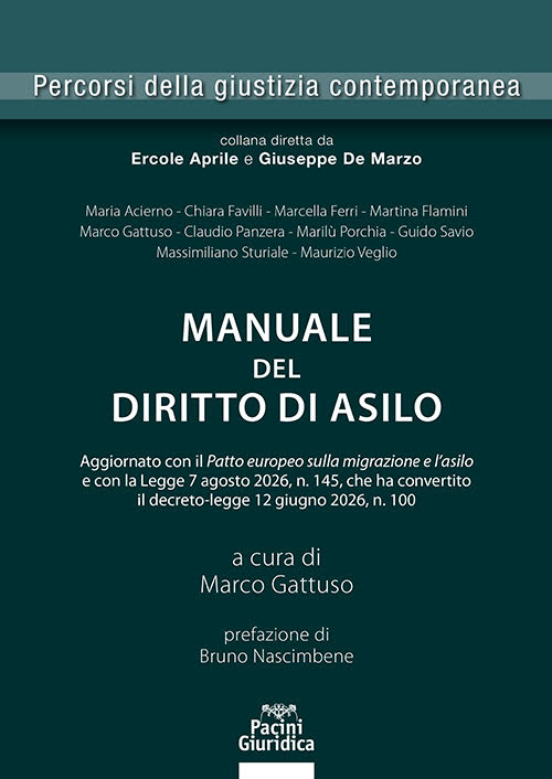 Manuale del diritto di asilo