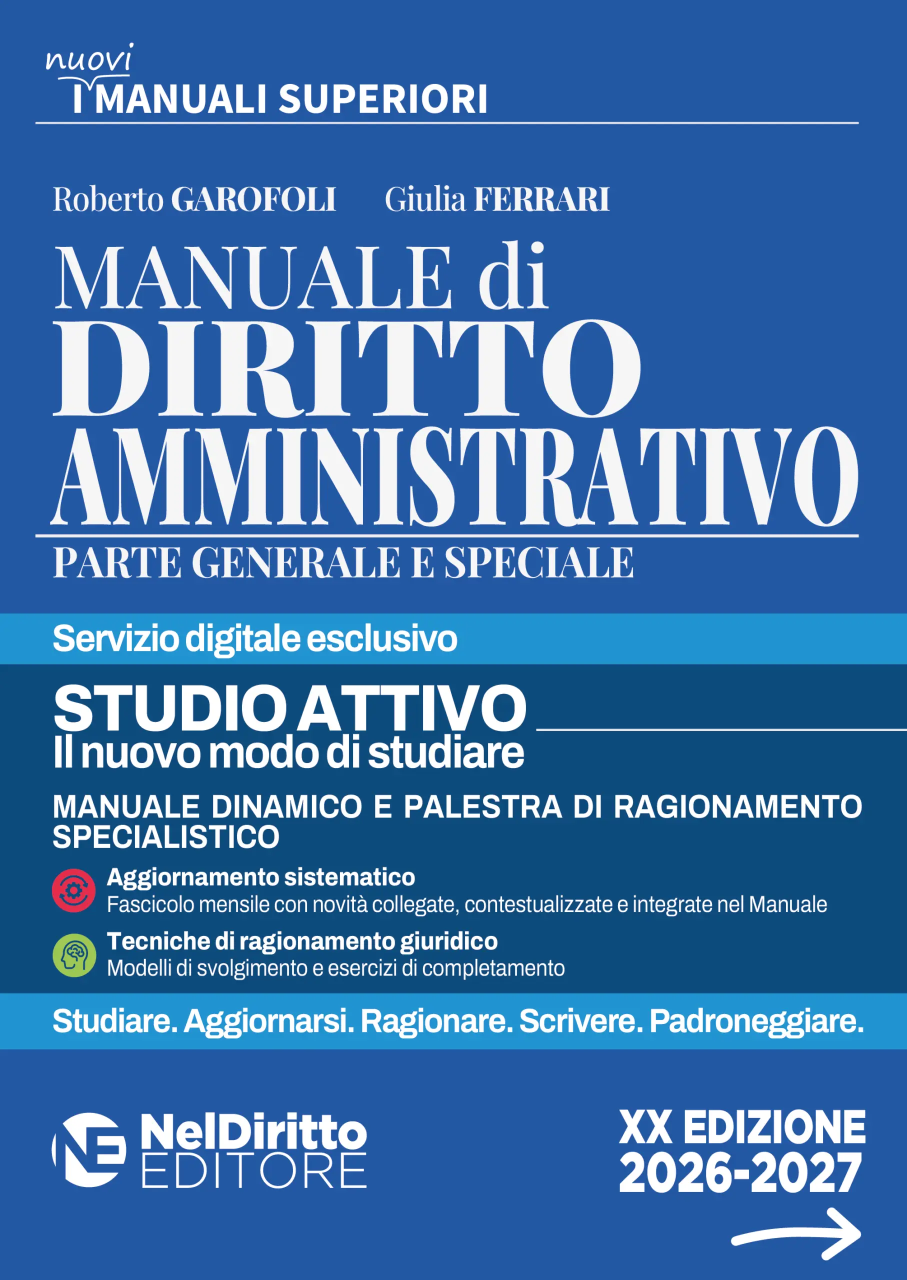 Manuale superiore di diritto amministrativo 2026/2027