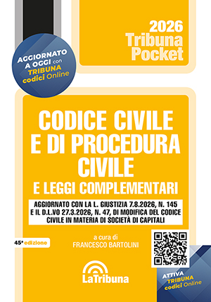Codice civile e di procedura civile e leggi complementari - pocket